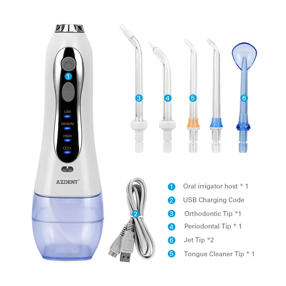 Water Flosser Mouth Irrigator come with 3 mode