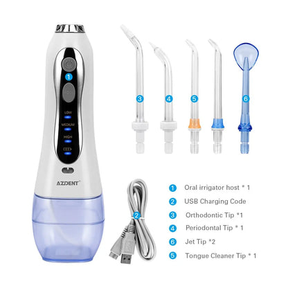 Water Flosser Mouth Irrigator come with 3 mode